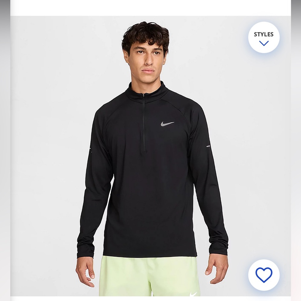 Nike Men's Stride Dri-FIT 1/4 Zip Running Top